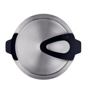 Πλήρες καπάκι κατσαρόλας Intensa Fissler 16cm χωρίς thermostar μαύρο