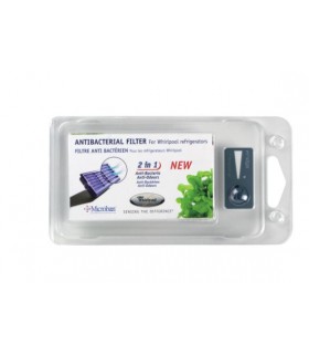 Ειδικό αντιμικροβιακό και αντιβακτηριδιακό φίλτρο ψυγείου Whirlpool