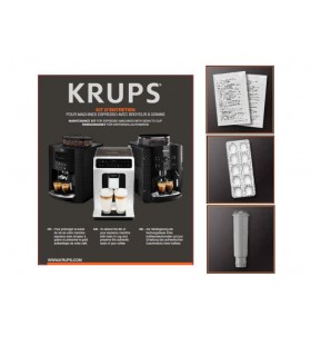 Κιτ καθαρισμού και αφαλάτωσης για καφετιέρες Krups με μύλο XS530010