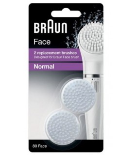 Braun Face πακέτο δύο ανταλλακτικών βούρτσας καθαρισμού προσώπου