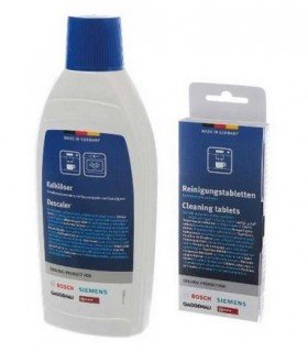 Σετ Περιποίησης για καφετιέρες,10 δισκία & 500ml διαλυτικό αλάτων